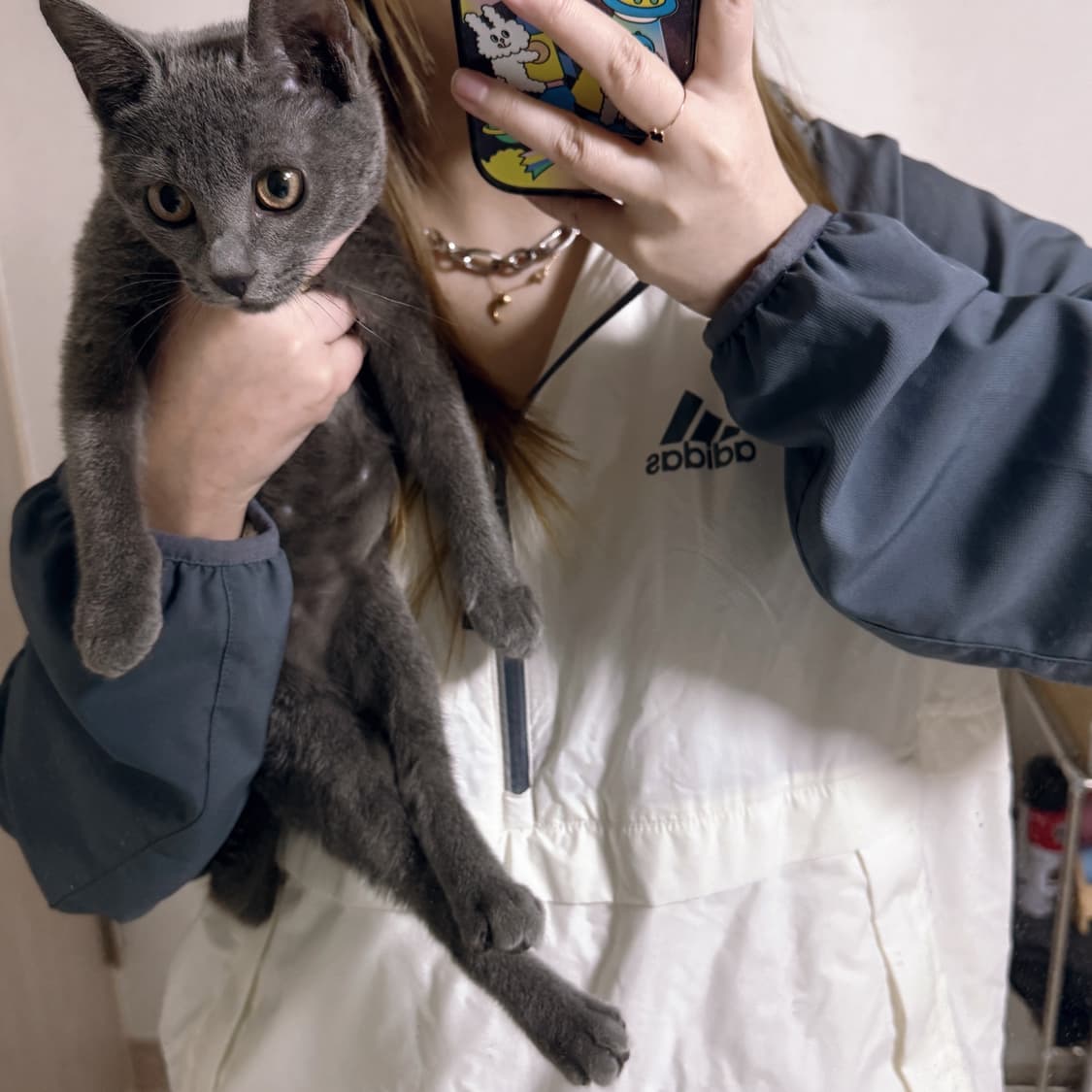 아디다스 반집업 웜업 바람막이 상품이미지2