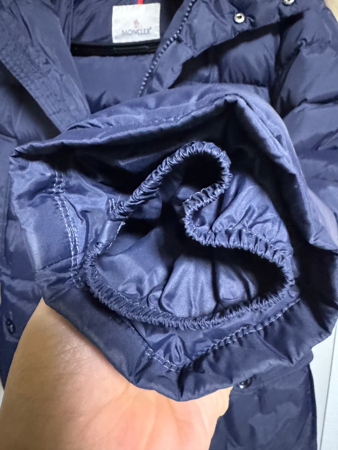 따뜻한 남성 패딩 네이비 95~100 상품이미지7