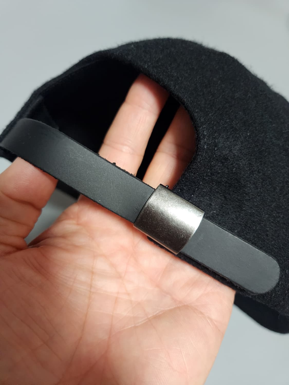 브레인데드 클래식 로고 6패널 울 캡 상품이미지3