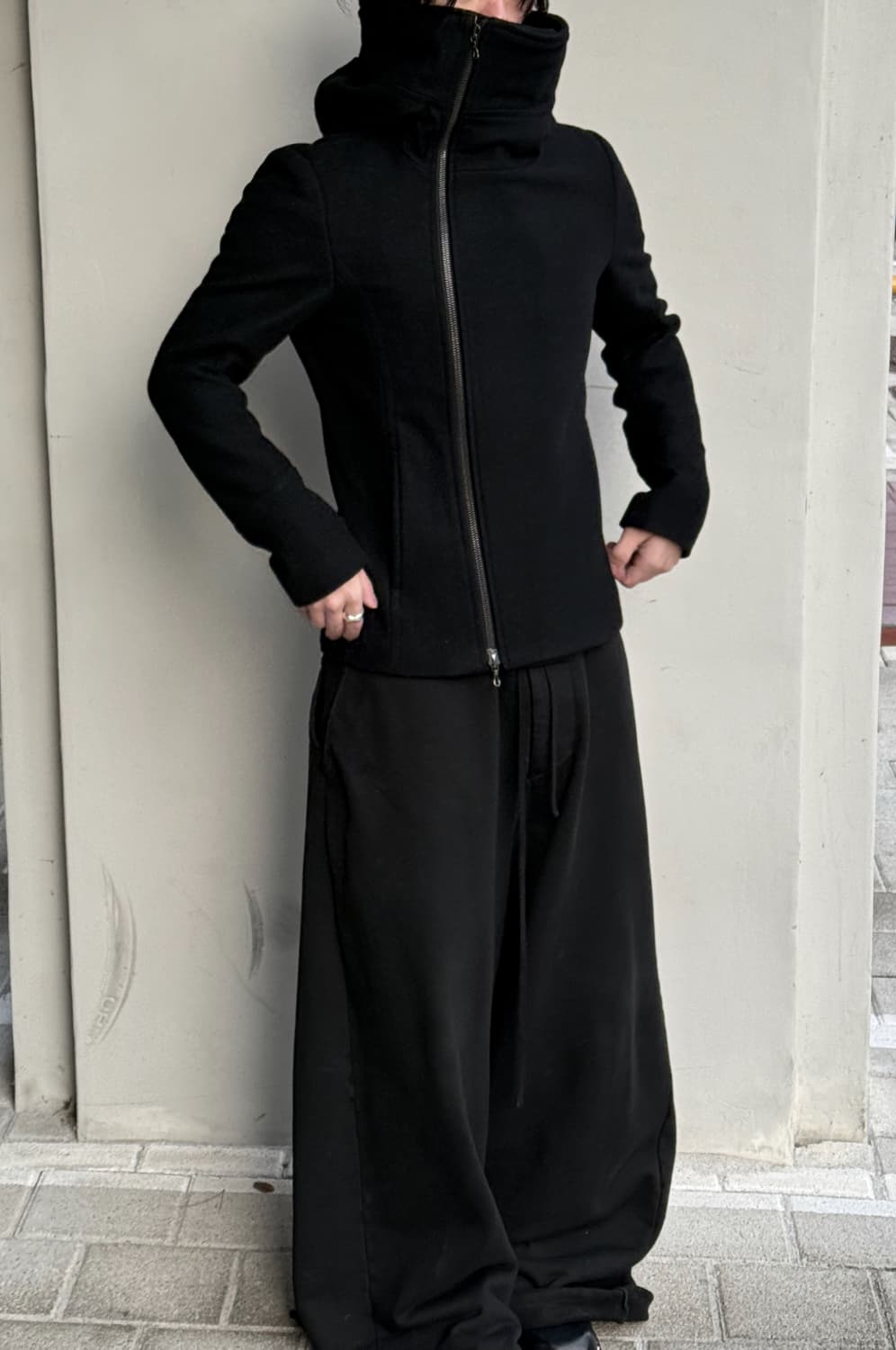 Attachment 하이넥 자켓 상품이미지1