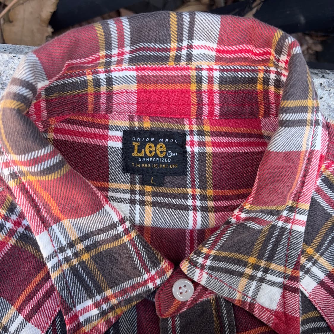 리 Lee 플란넬 웨스턴 셔츠 상품이미지6