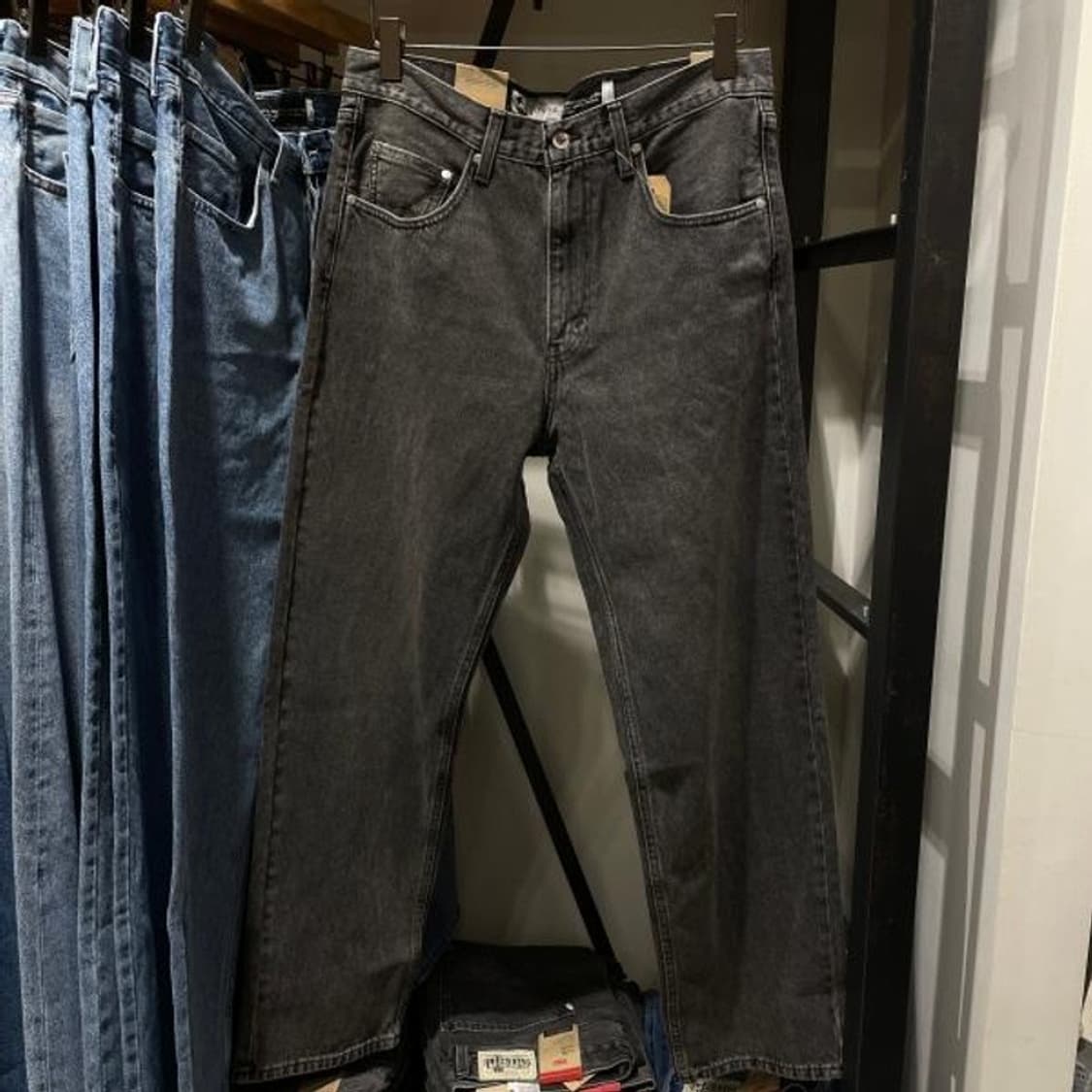 [국내매장판] 리바이스 실버탭 흑청 루즈핏 30x32 상품이미지8