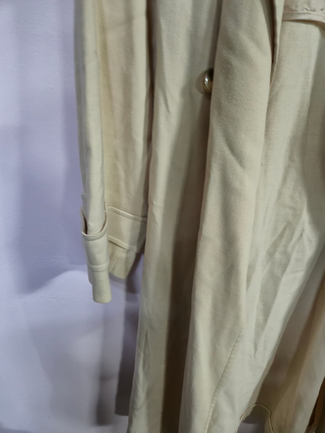 DEWL 더블 버튼 트렌치 코트 베이지 상품이미지4