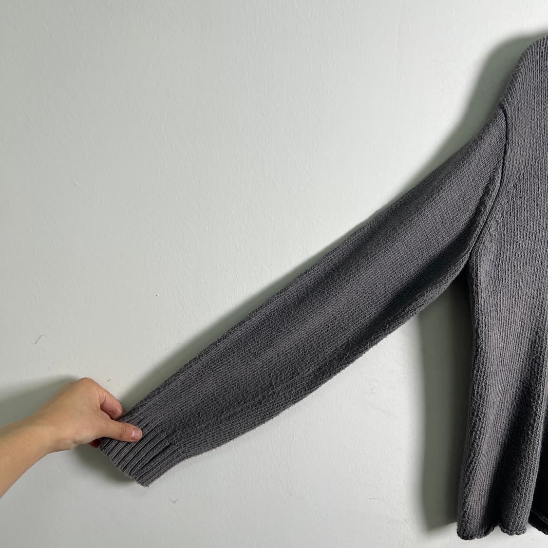 준야 와타나베 꼼데가르송 그레이 니트 스웨터 상품이미지7