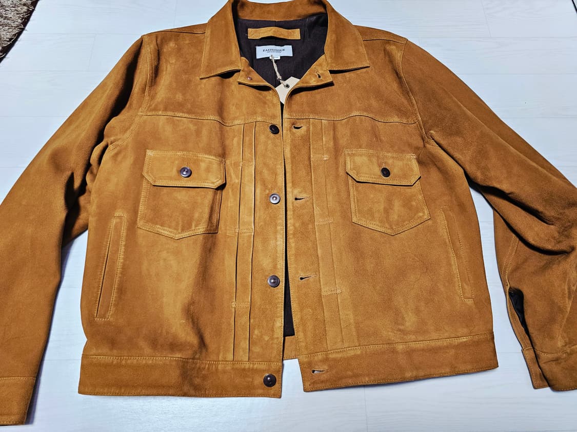 이스트로그 스웨이드 트러커 L사이즈 팝니다 상품이미지4