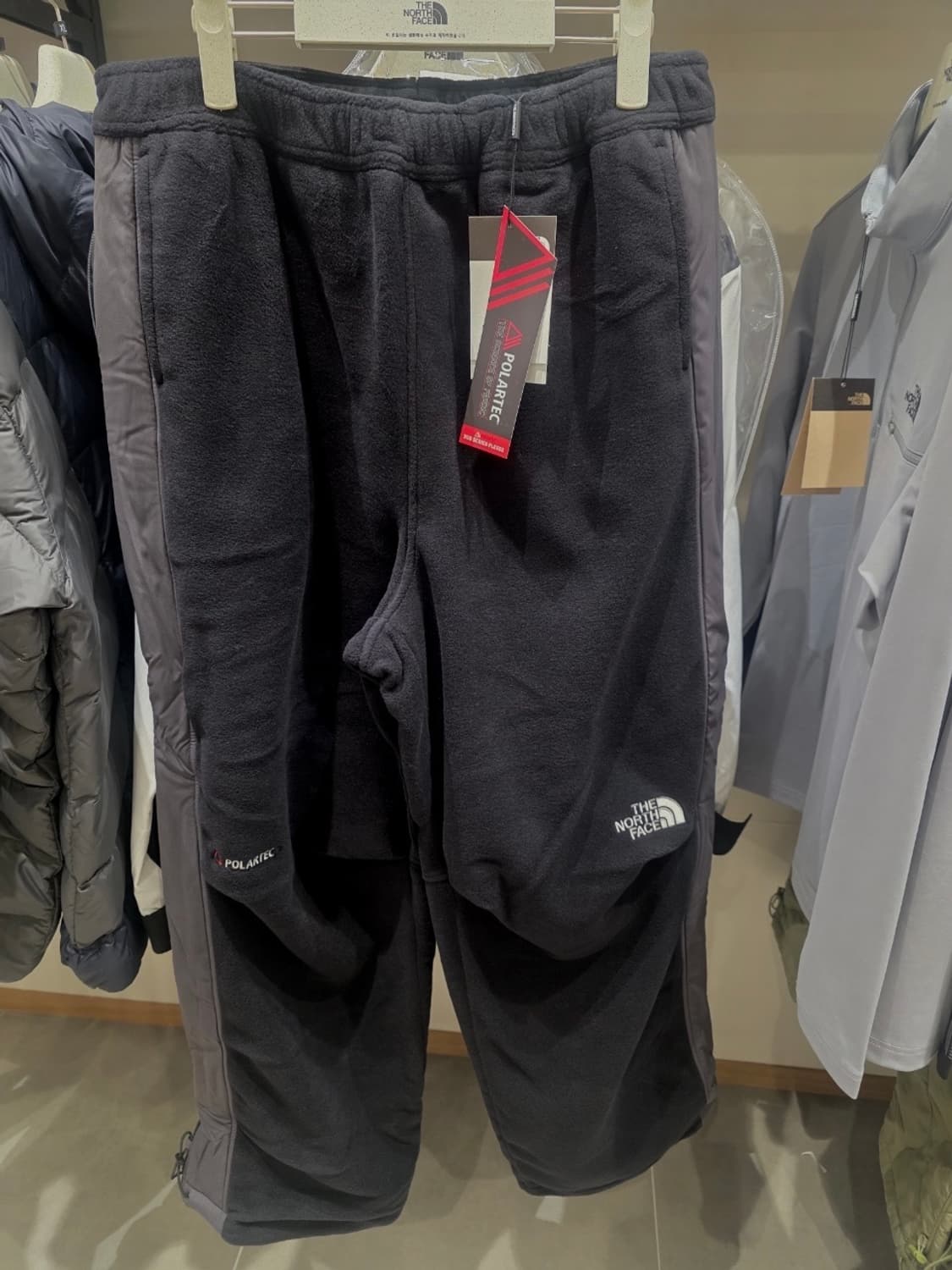 80🔥 노스페이스 플리스 팬츠 블랙 상품이미지1