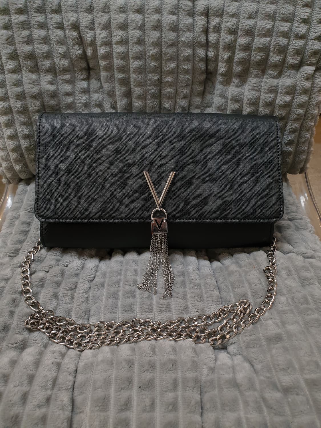 발렌티노 블랙 체인 숄더백 상품이미지1