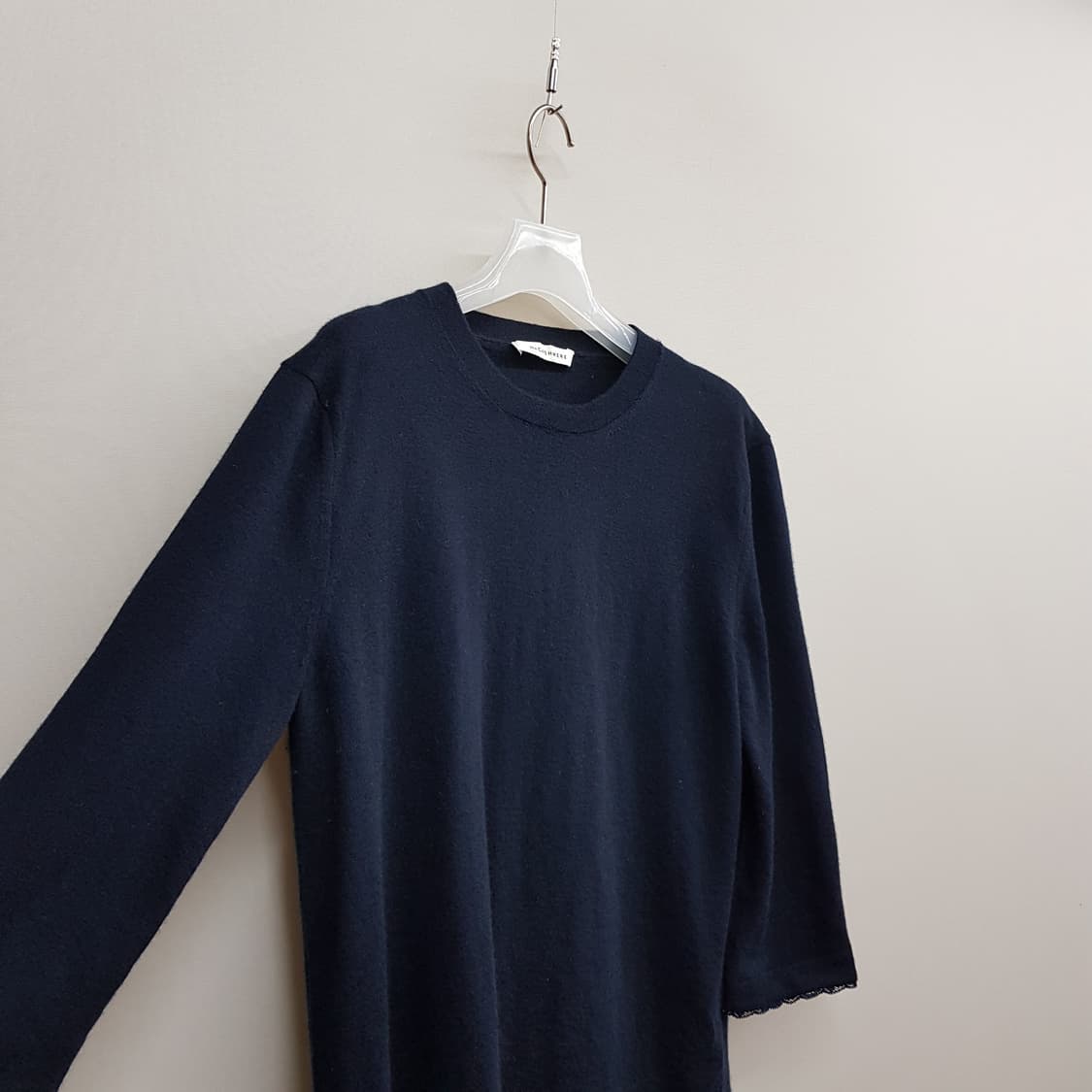 한섬 더캐시미어 2022 캐시미어 7부소매 니트 95사이즈 상품이미지4