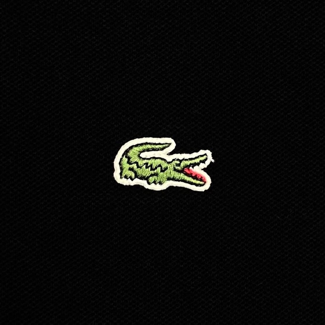 Lacoste 신형 로고 블랙 카라티 상품이미지2