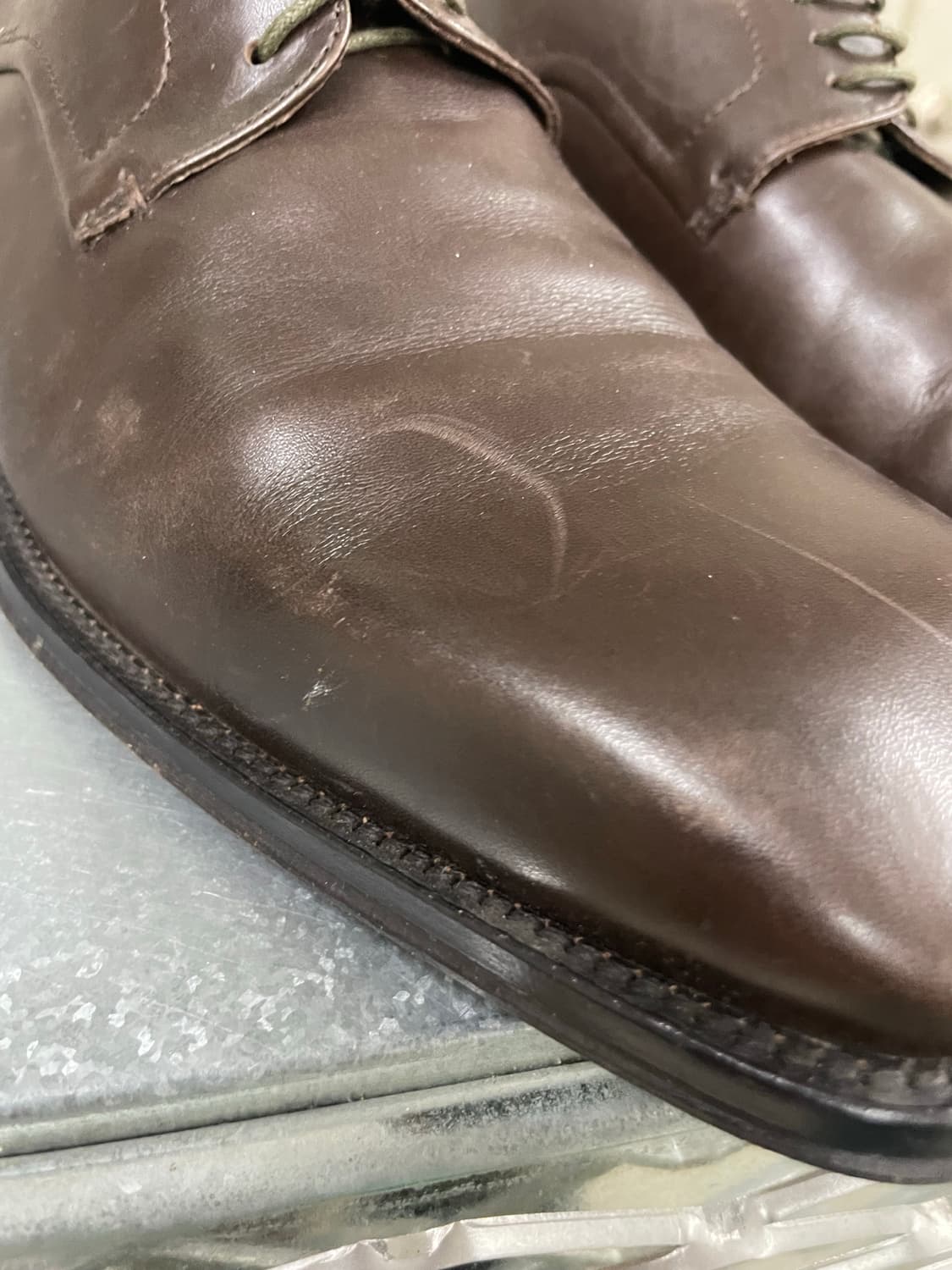 휴고보스 레더 로퍼 브라운 us8 (gr-4502) 상품이미지9