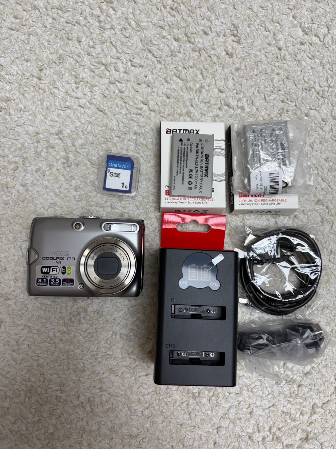 니콘 쿨픽스 P3 Nikon coolpix P3 빈티지카메라 상품이미지1