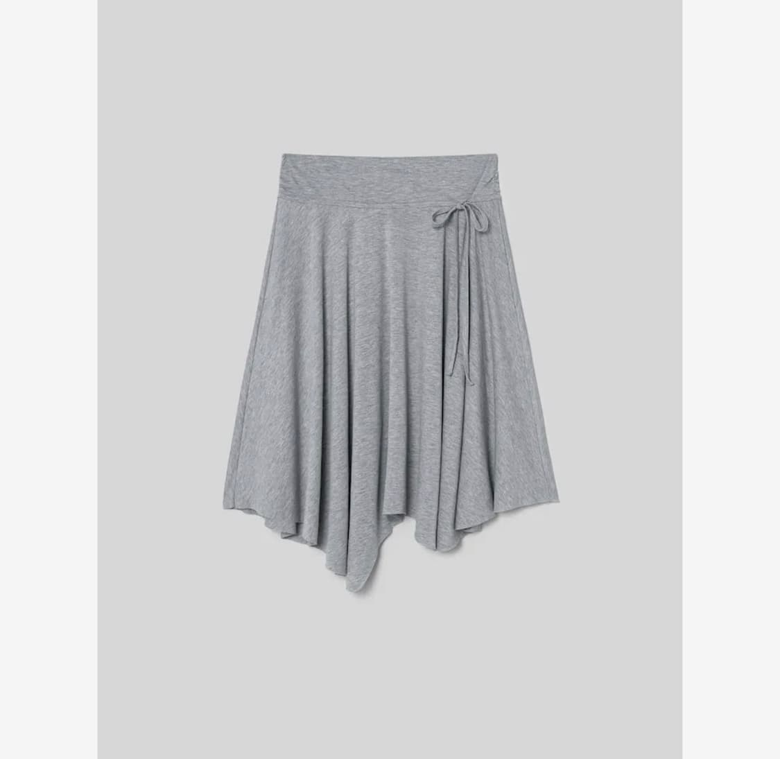 에잇세컨즈 변형 저지 스커트 그레이 (레이어드추천) 상품이미지2