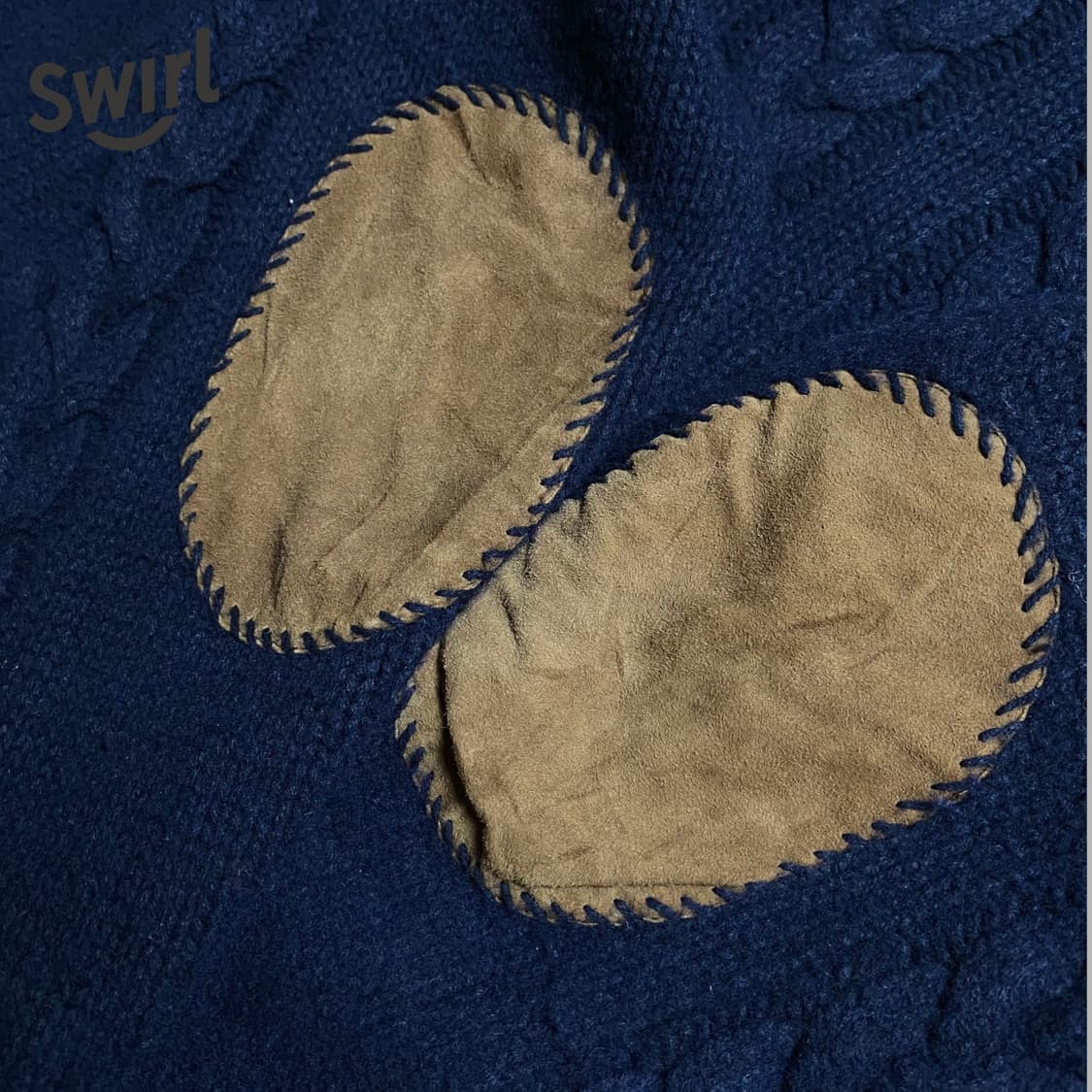 🌊90s Polo wool cable knit 상품이미지5
