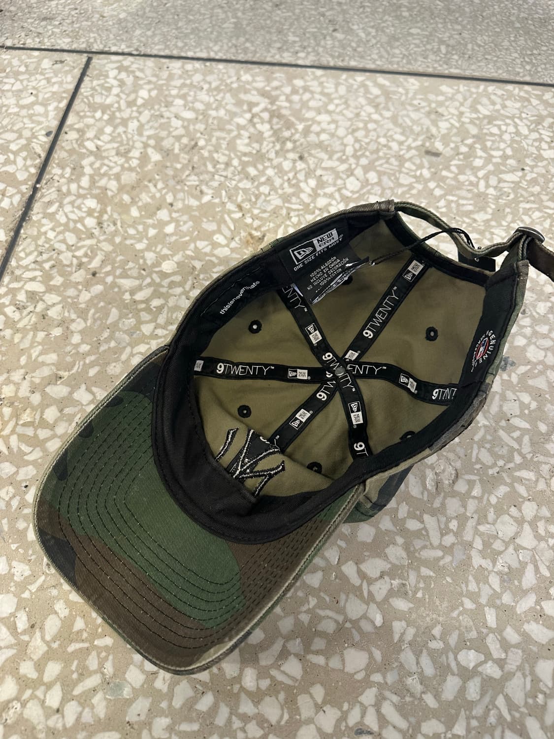 New era x this is never that camo cap 상품이미지4