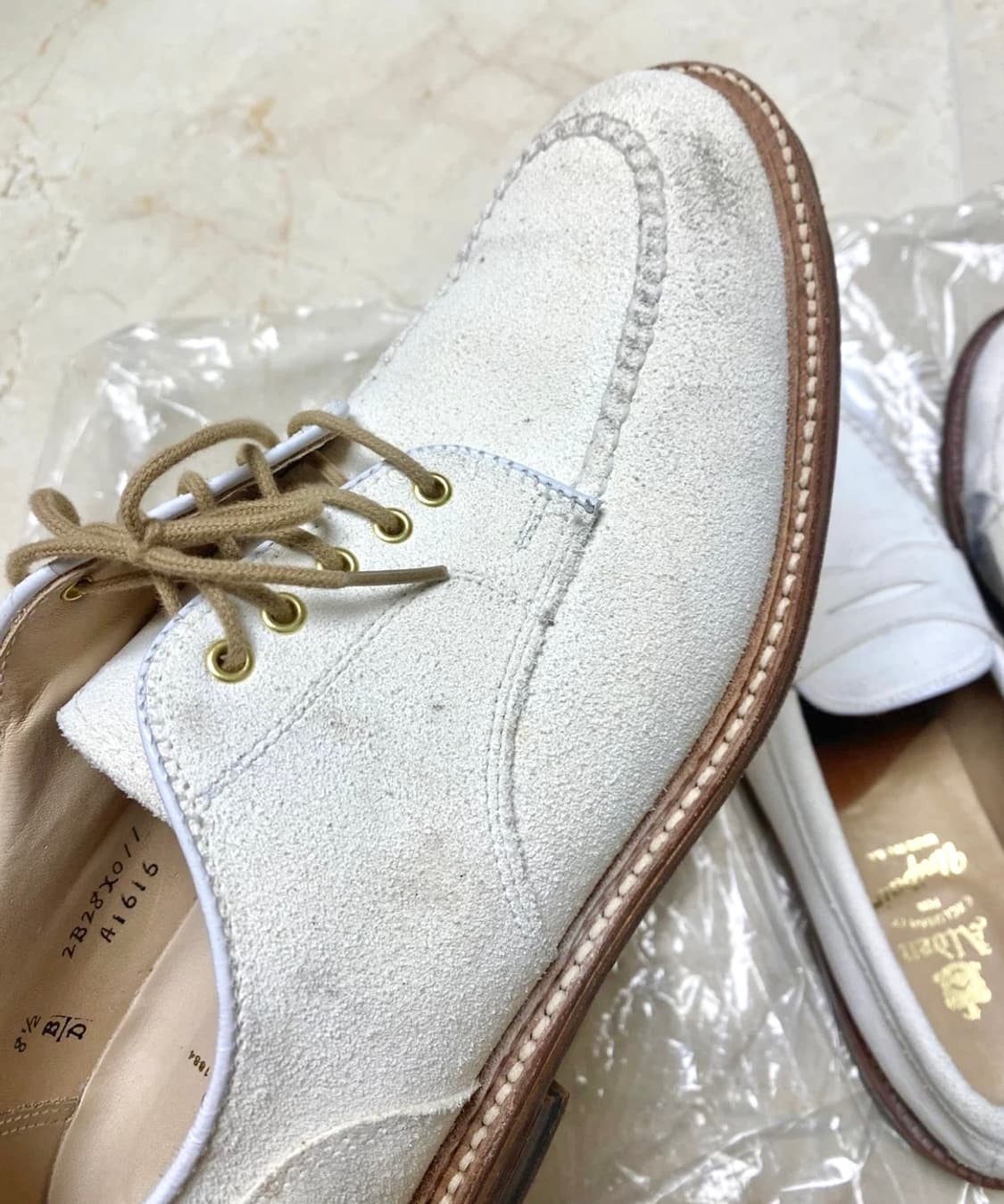 Alden 알든 1616 샌마별주 화이트벅스/8.5D 상품이미지2