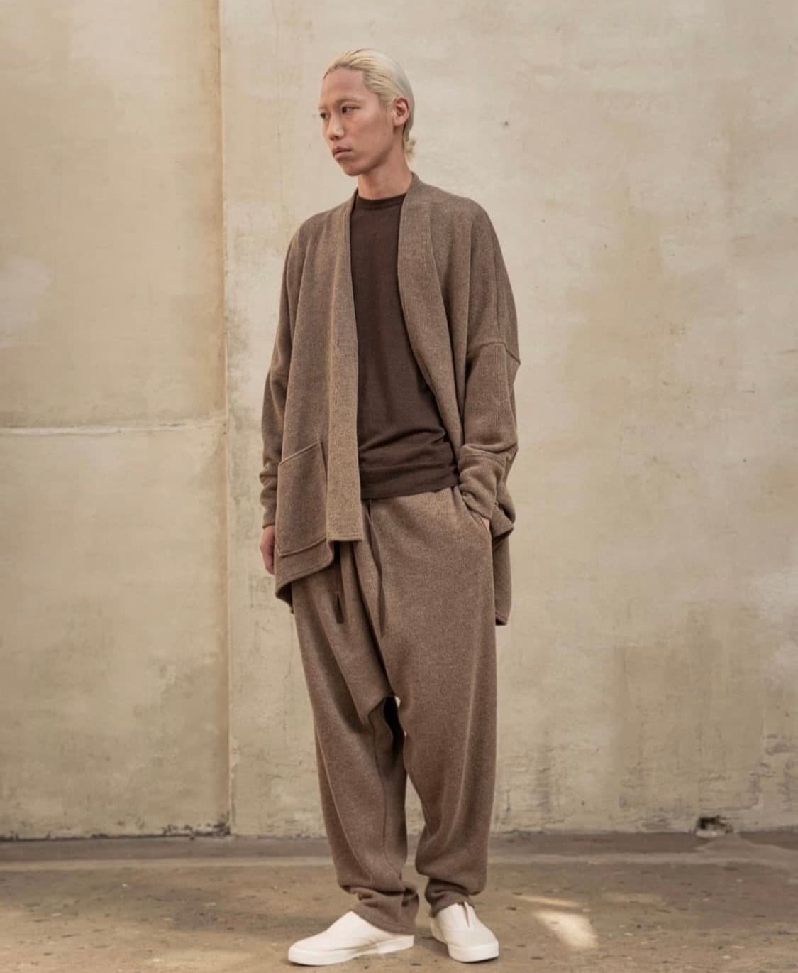 Kokyuu 코큐 울 배기 팬츠 F 상품이미지7