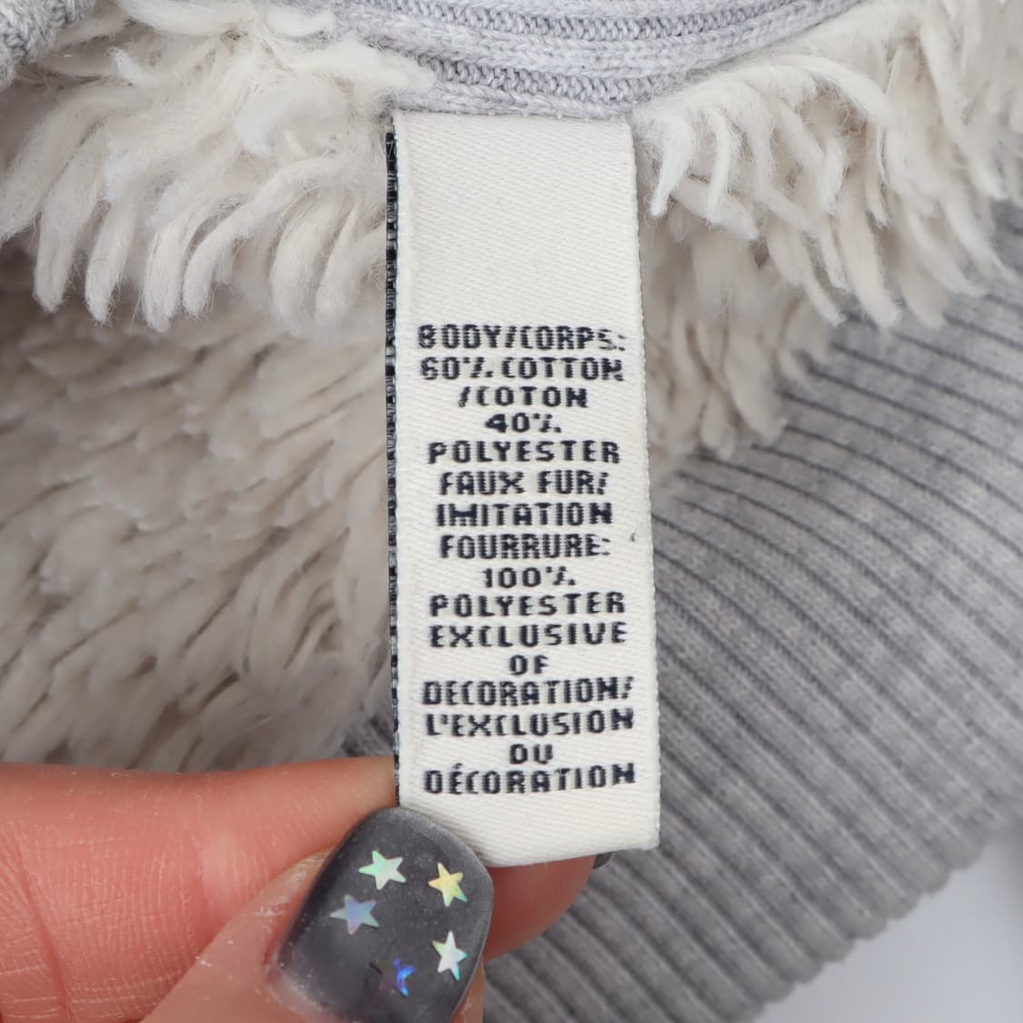 아베크롬비 그레이 쉐르파 후드집업 상품이미지10