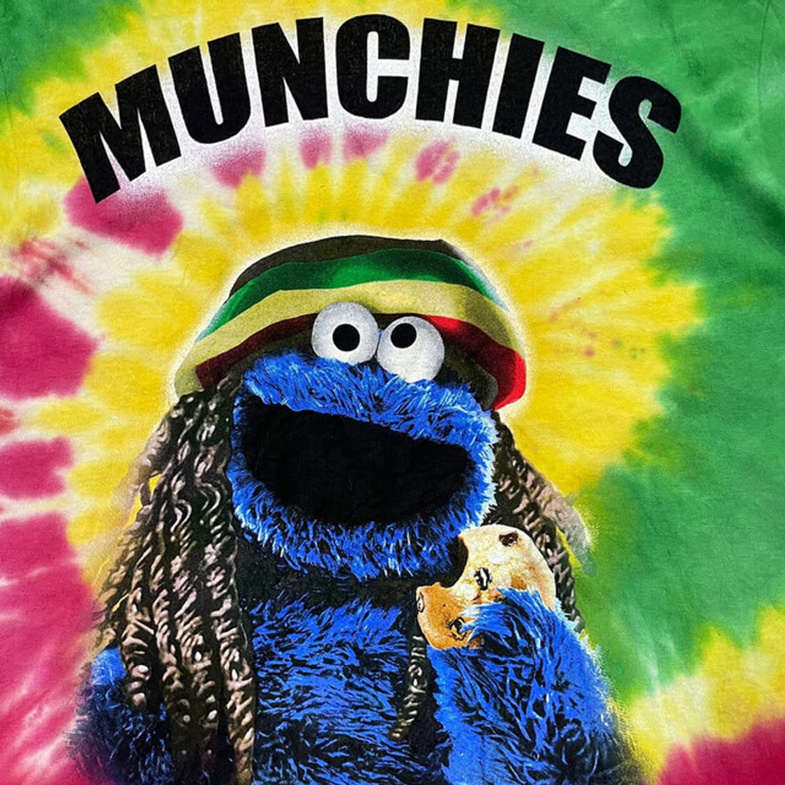 Sesame Street 쿠키몬스터 먼치즈 티셔츠 (L 상품이미지3