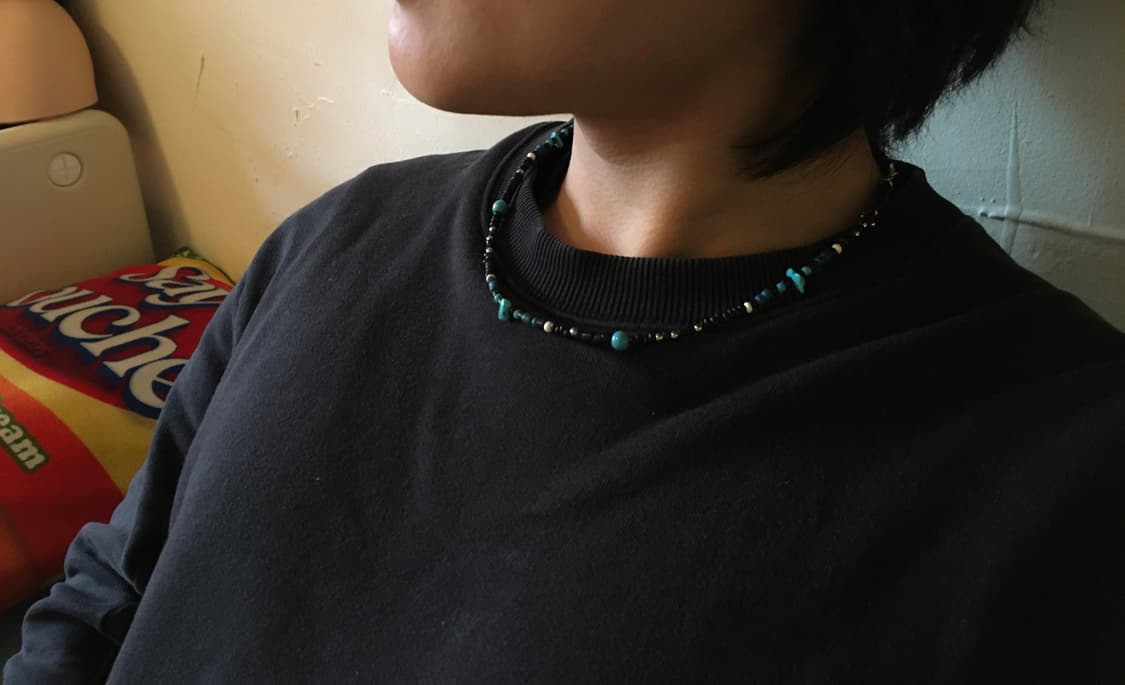 turquoise necklace 터키석 목걸이 상품이미지2