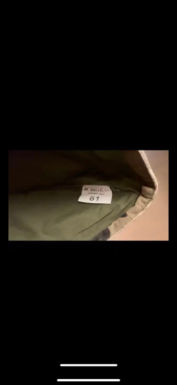 [USA vintage] 90's Spanish Military Cap 상품이미지3