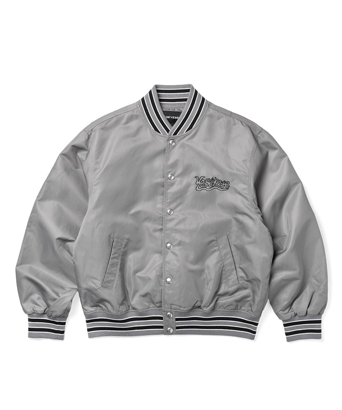예스아이씨 Y.E.S Stadium Jacket Grey 자켓 L 상품이미지2
