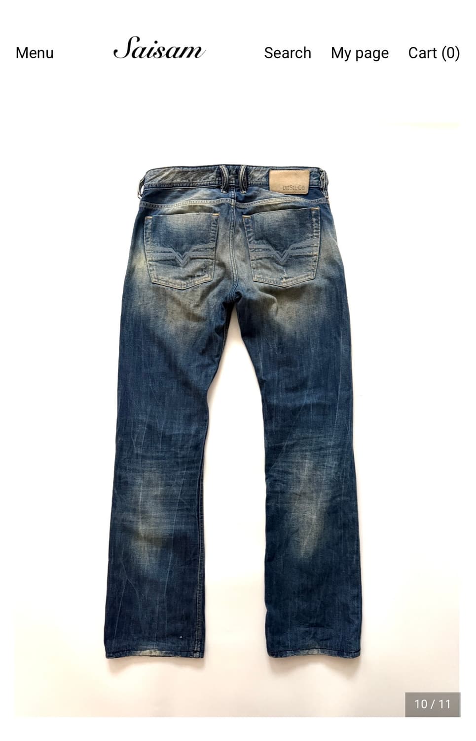 사이삼 Saisam 디젤 데님 팬츠 상품이미지3
