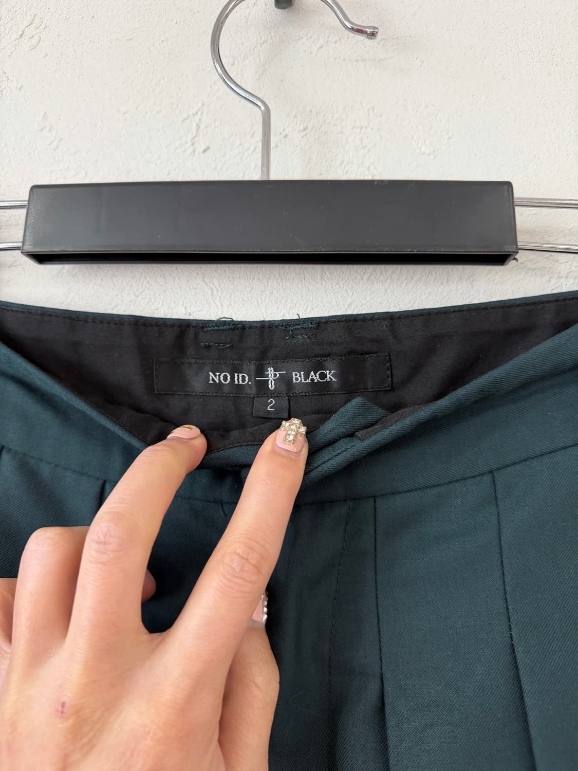 NO ID 3턱 벨보텀 트라우저 상품이미지5