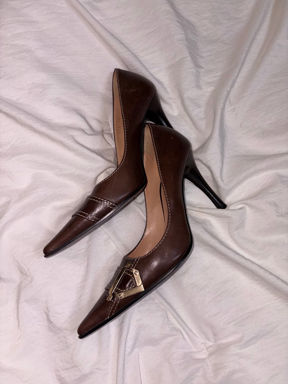 Casadel brown high heels 상품이미지4