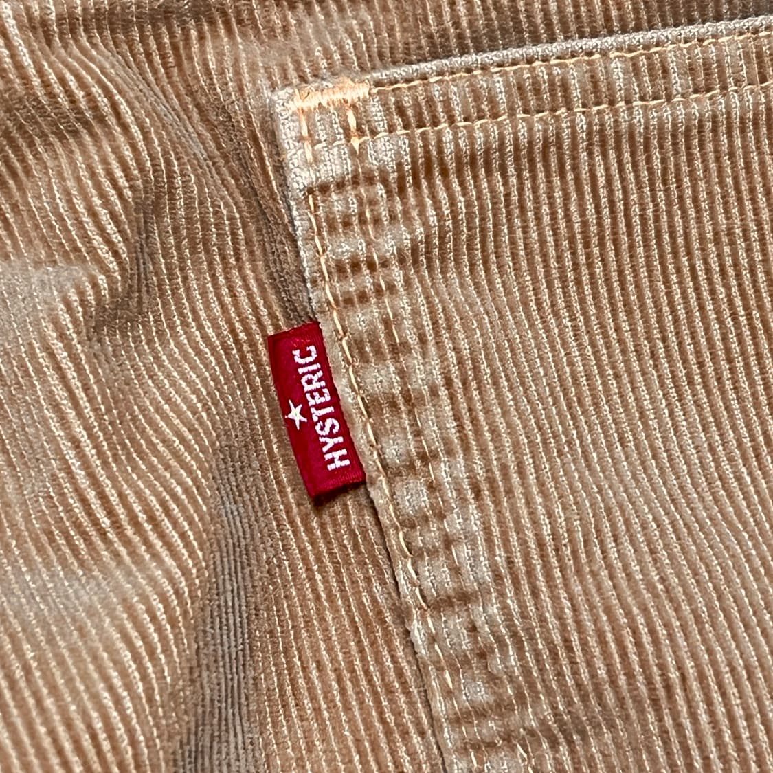 히스테릭 글래머 90s 킹키진스 코듀로이 바지 상품이미지5