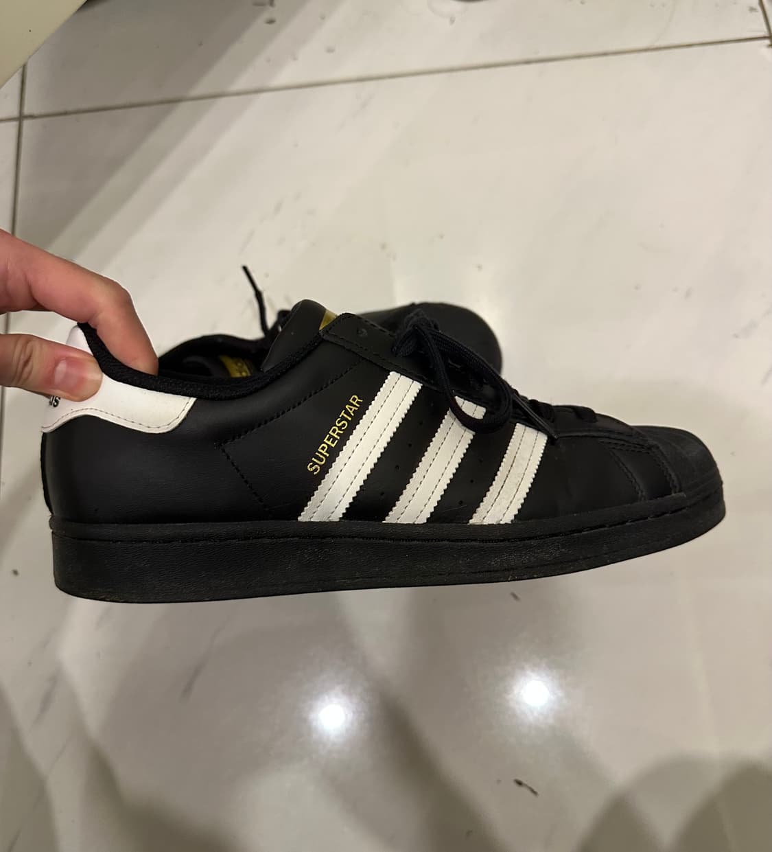 아디다스 슈퍼스타 블랙 270 상품이미지3