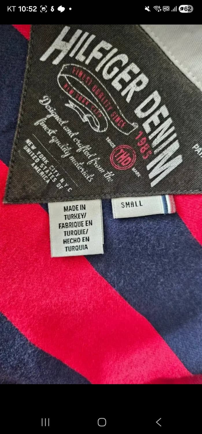 Y2K 타미힐피거클래식Tommy Hilfiger배색스트라이프 카라 원피스 상품이미지8