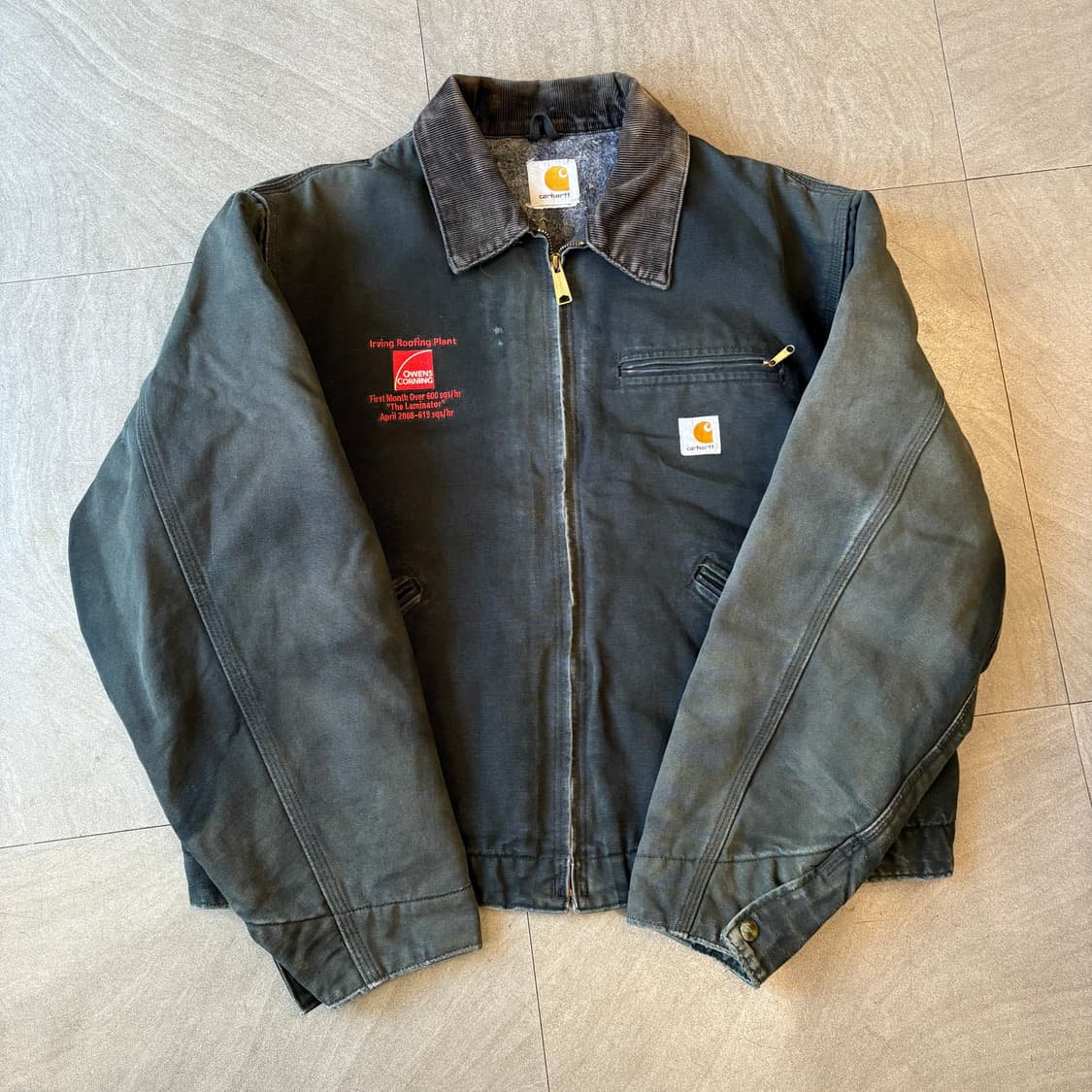 칼하트 정품 오리지널 디트로이트 블랙 자켓 상품이미지5