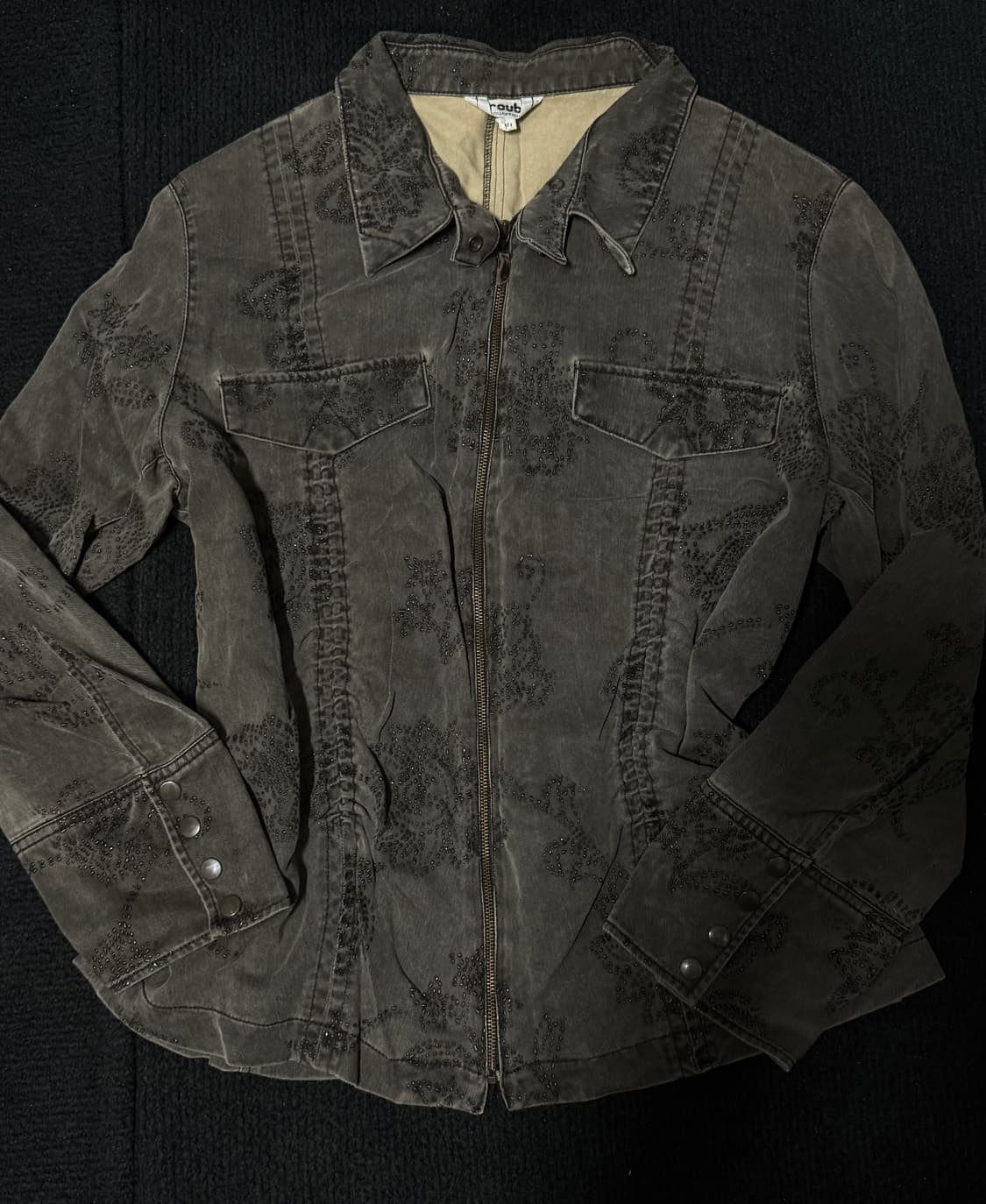 빈티지 오리엔탈 페어리 자켓 파우닝 큐빈 오공이 상품이미지1