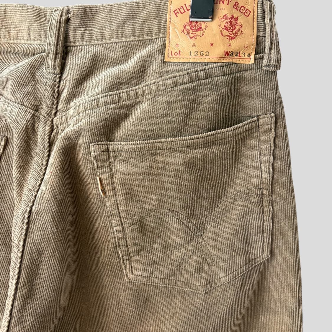 (32)FULLCOUNT 풀카운트 1252 코듀로이 팬츠 상품이미지7