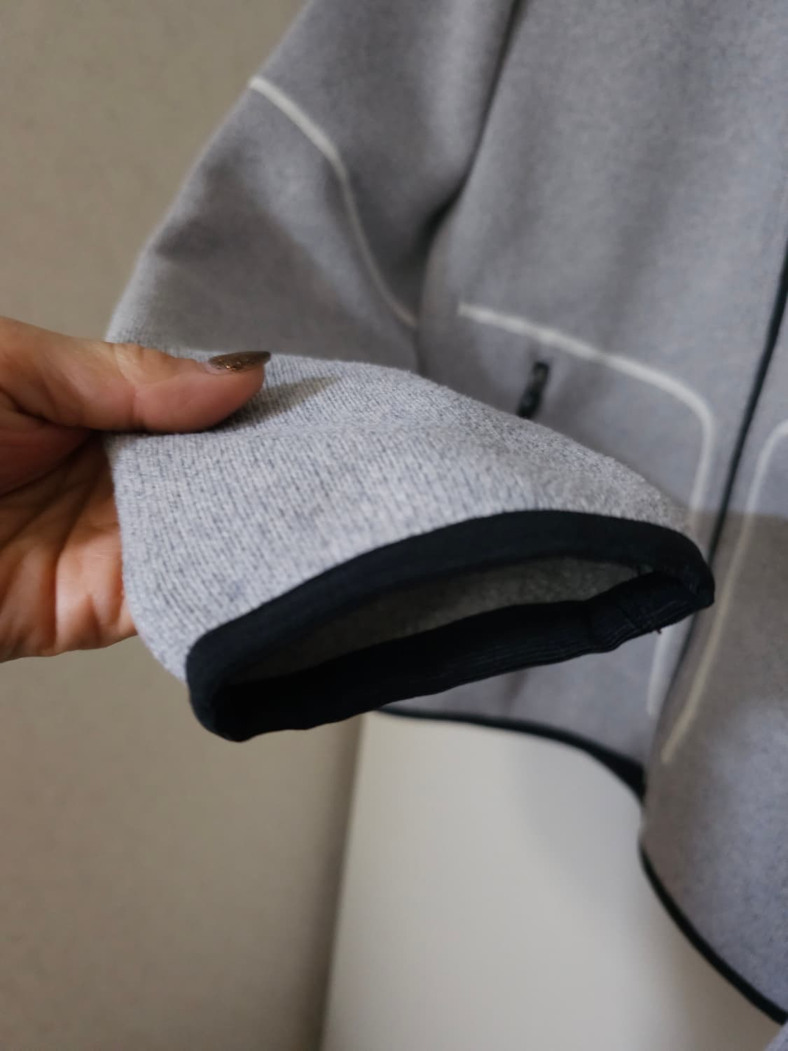 네파 기모 후드자켓 여성 상품이미지4