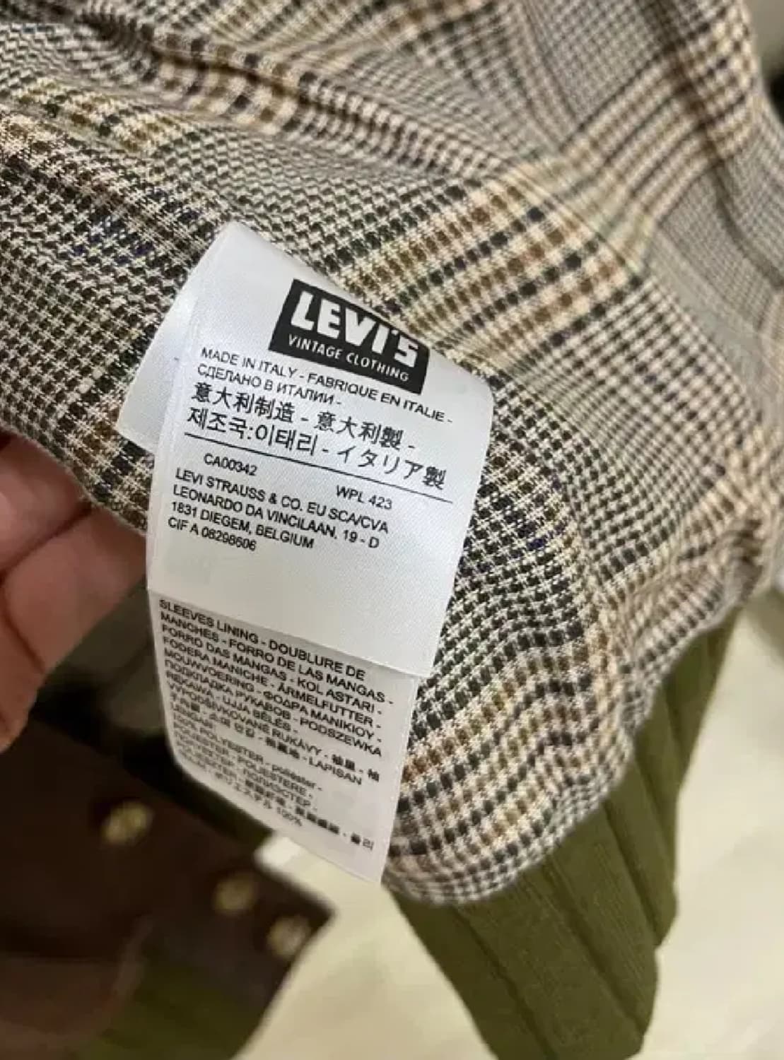 LVC1940 RYE 가죽 자켓 M사이즈 상품이미지8