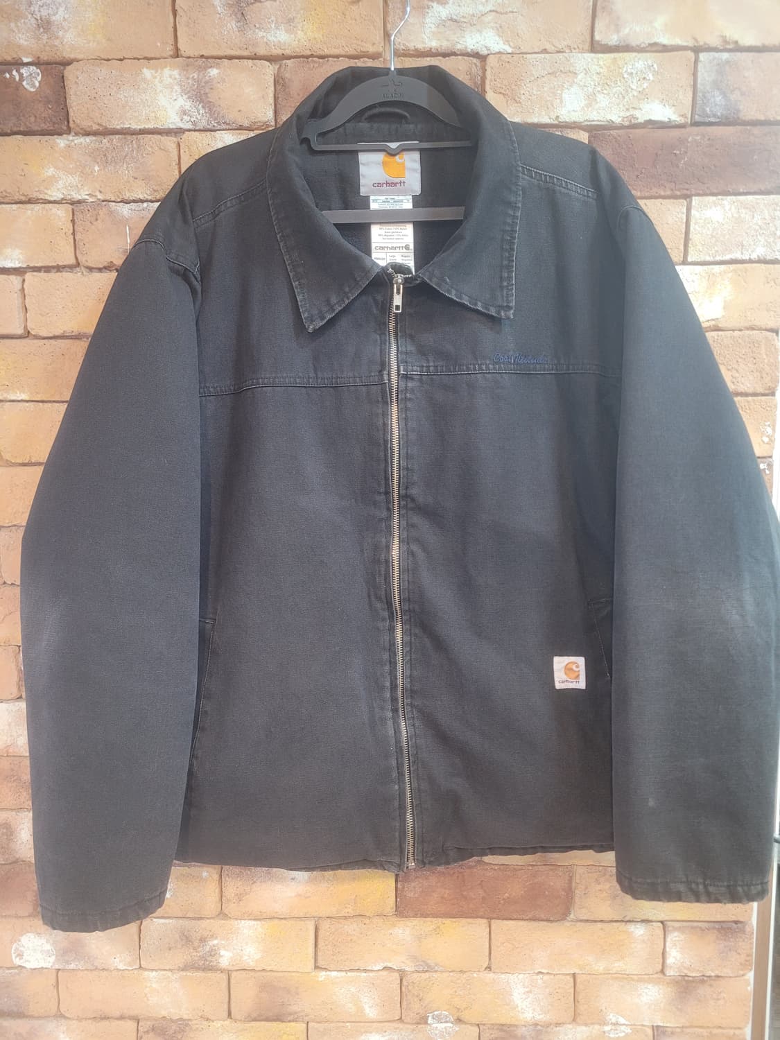 칼하트 워크 자켓 블랙 L 상품이미지1