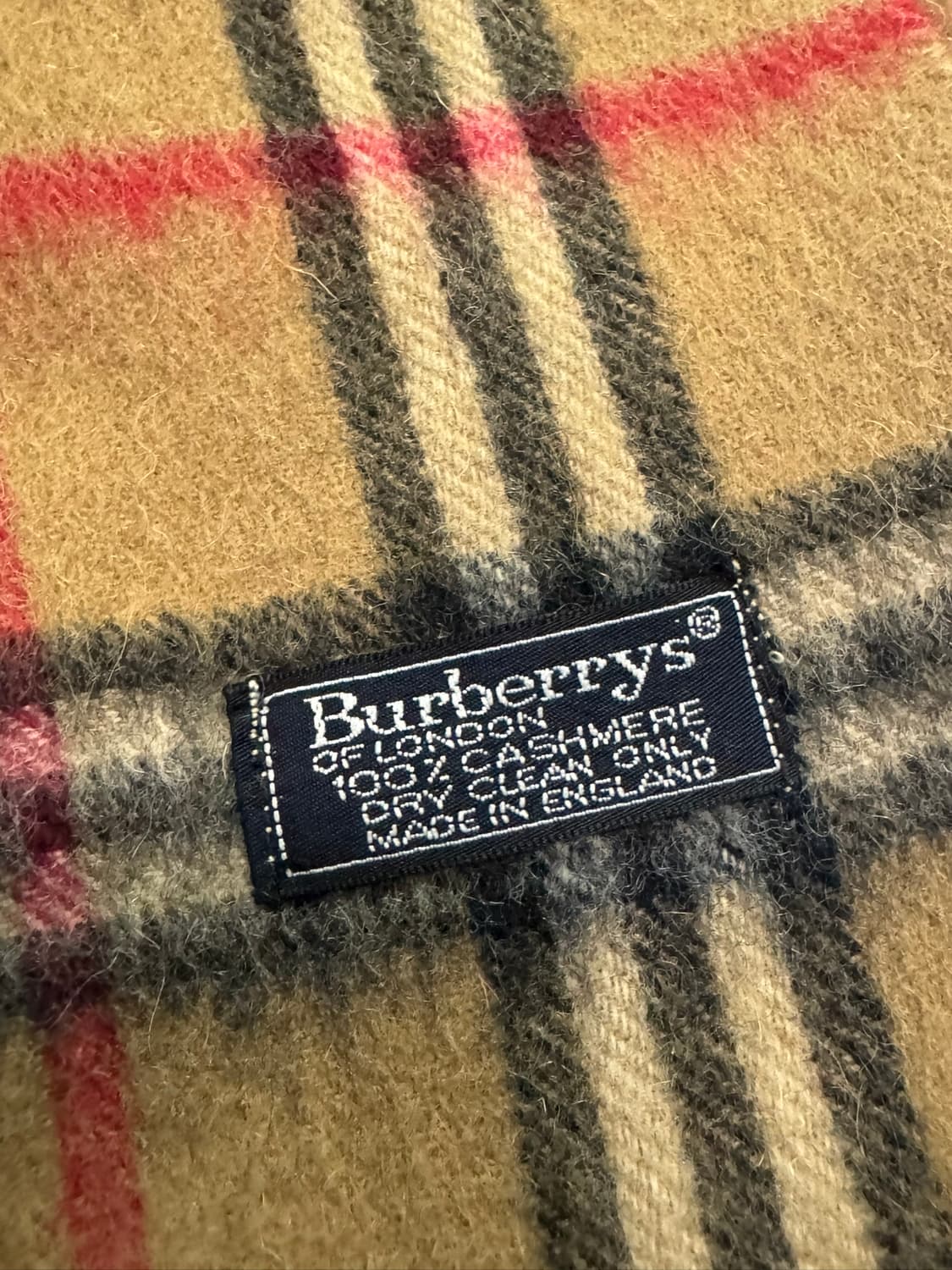 버버리 캐시미어 머플로 목도리 상품이미지2