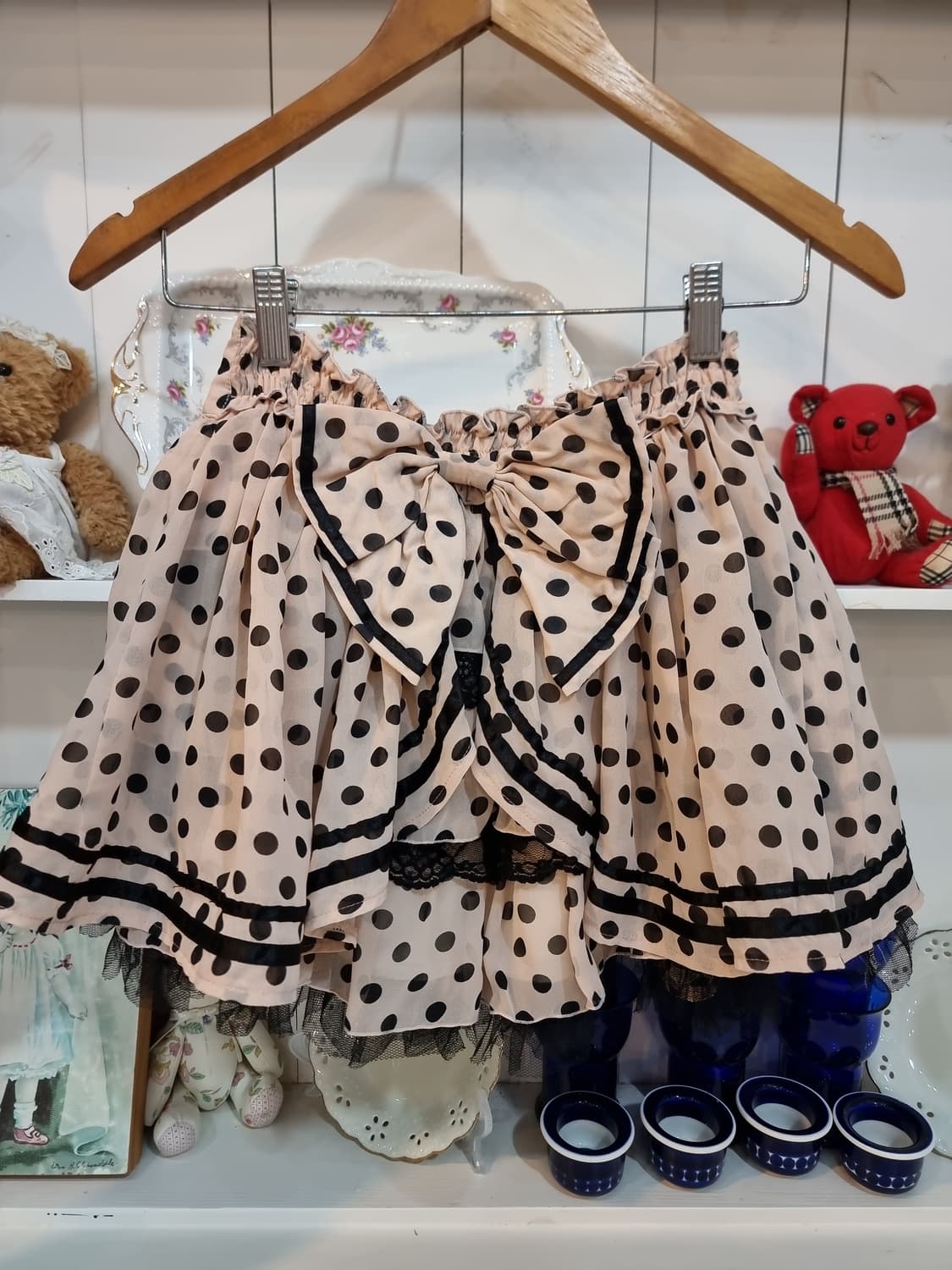 Tralala트랄라라치마 도트 캉캉 튤 미니 스커트 상품이미지5