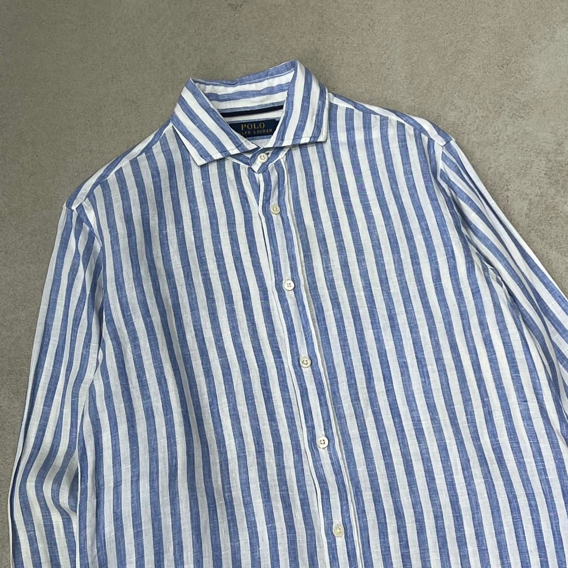폴로 랄프로렌 스트라이프 린넨셔츠 s09820 상품이미지3