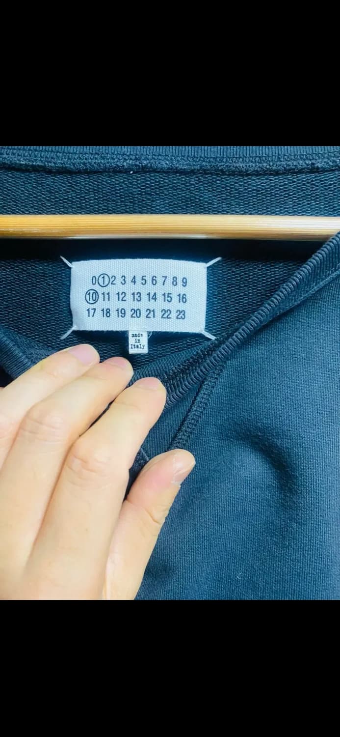 메종 마르지엘라 코튼 맨투맨 상품이미지4