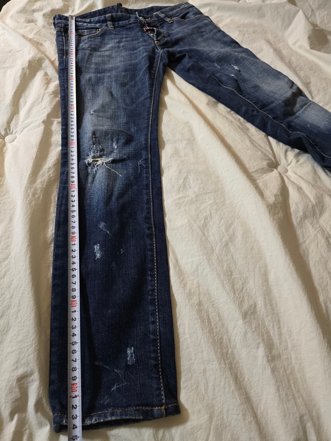 디스퀘어드2 데님 청바지 워싱진 46사이즈입니다 상품이미지6