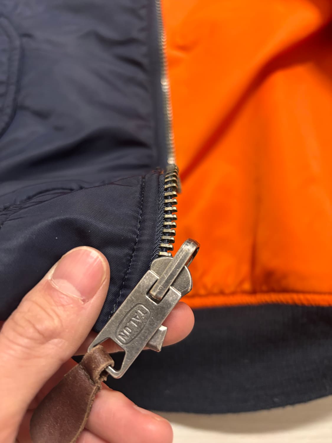 (Msize) 폴로 소령 플라이트 자켓 네이비 상품이미지3