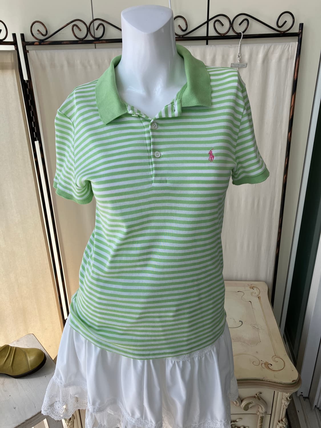 Ralph Lauren warmcore stripe half t 상품이미지3