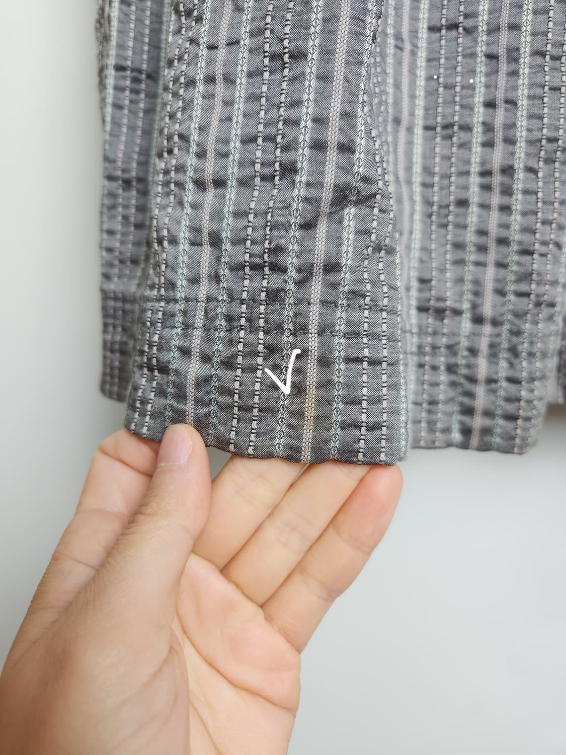 스트라이프 빅포켓 롱스커트 상품이미지9