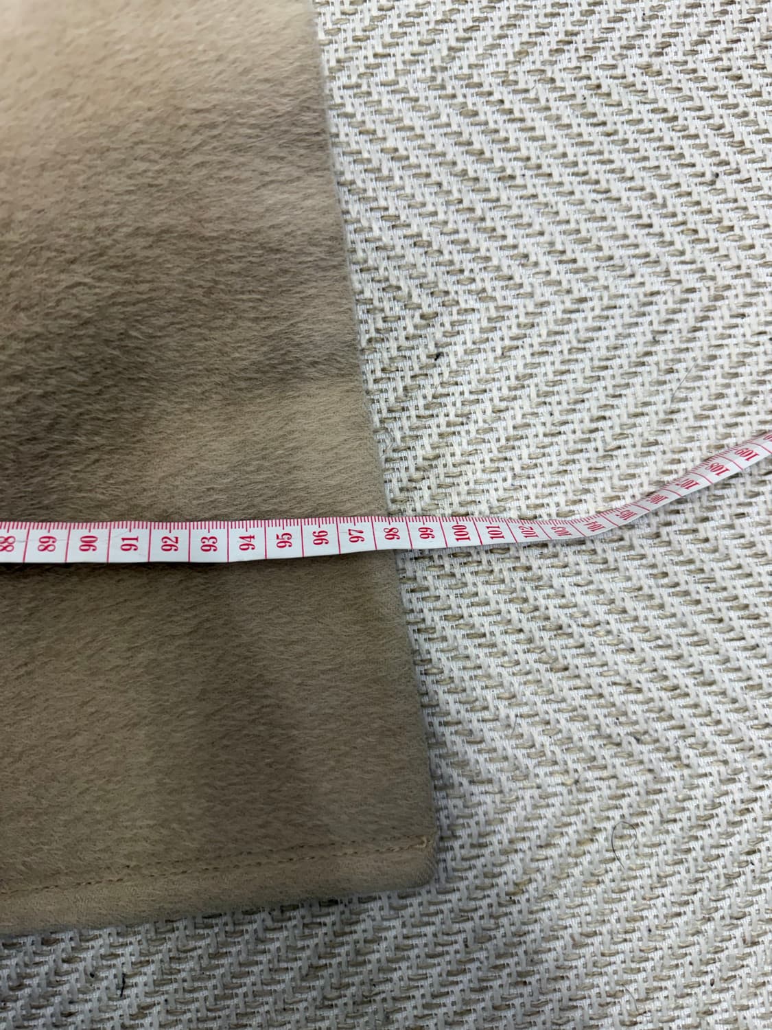 정품) TIME 타임 한섬 벨티드 코트 베이지 88 상품이미지10