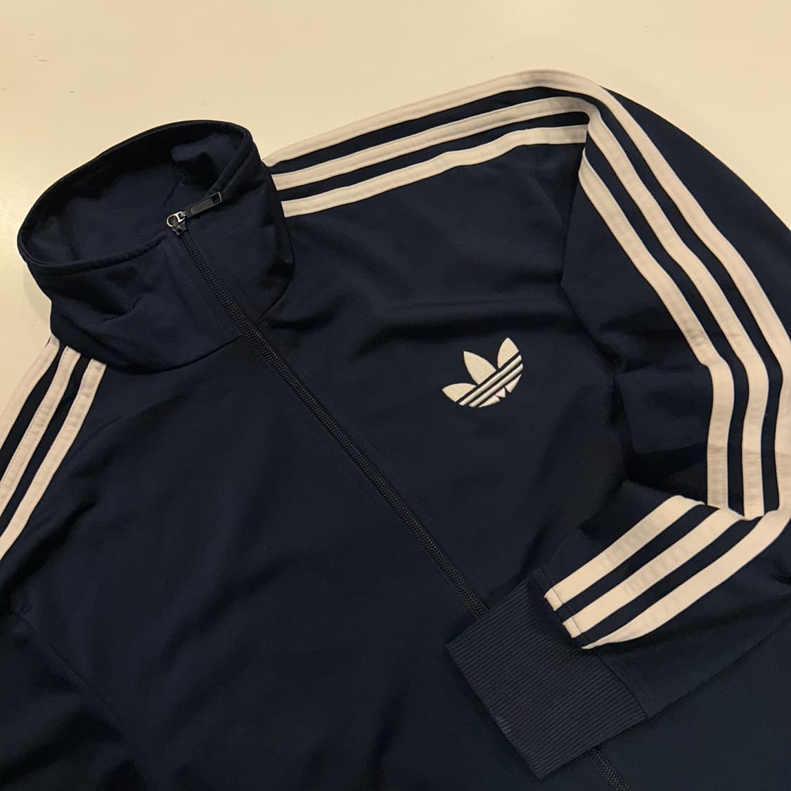 [100] 12s 아디다스 파이어버드 삼선 트랙탑 네이비 B212 상품이미지3