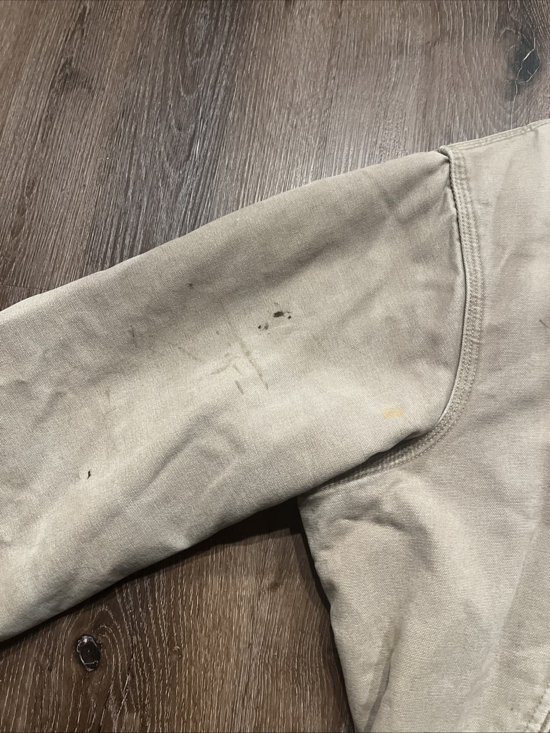 칼하트 J97 디트로이트 마운틴 캣 컨스트럭션 커스텀 자켓 새들 상품이미지7