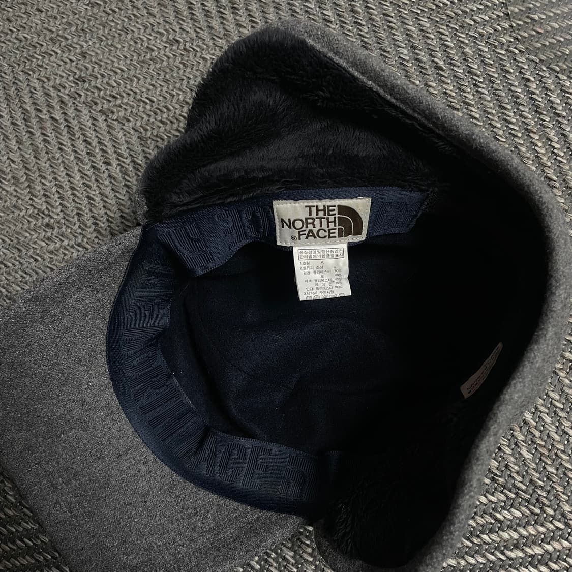 노스페이스 울 혼방 모직 이어플랩 볼캡o 5322 상품이미지5