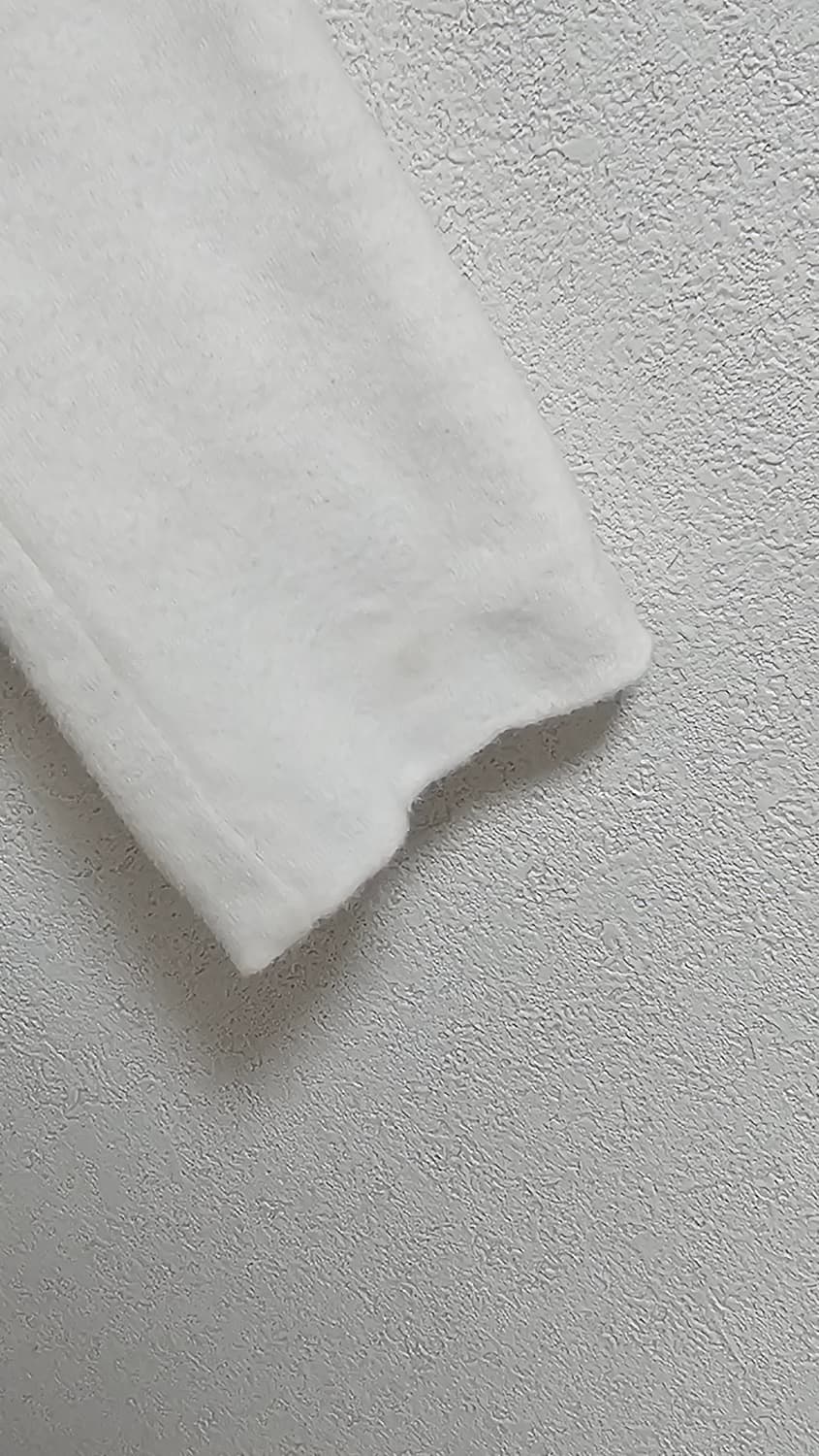 베메클 글램 벨루아 퍼 후드집업 화이트 상품이미지6